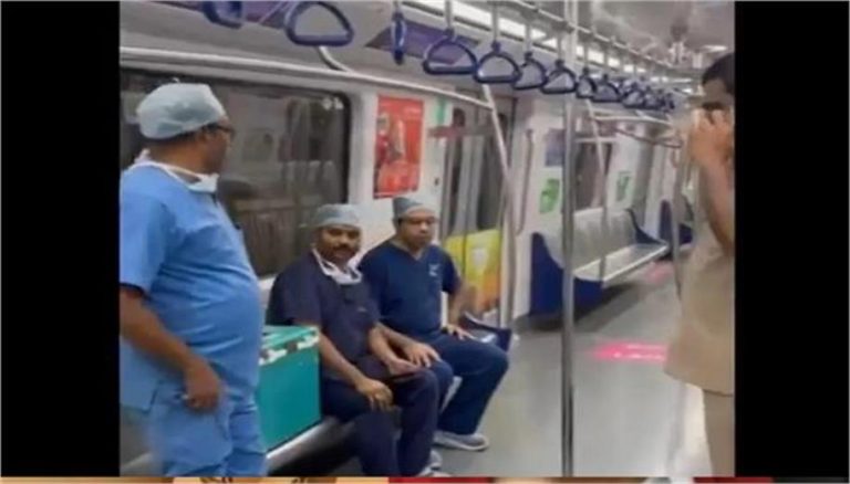 Hyderabad Metro ने 13 किलोमीटर की दूरी को सिर्फ 13 मिनट में पूरा किया..