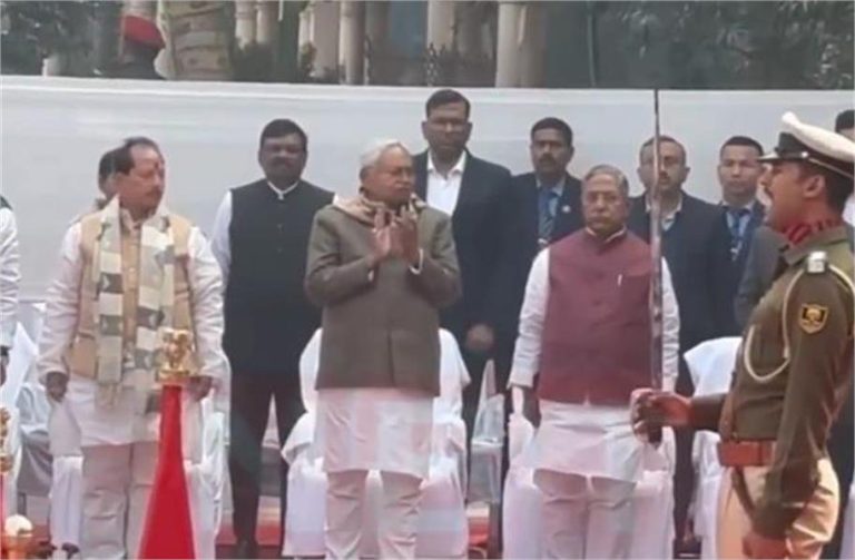 महात्मा गांधी की पुण्यतिथि पर CM नीतीश कुमार का वीडियो वायरल