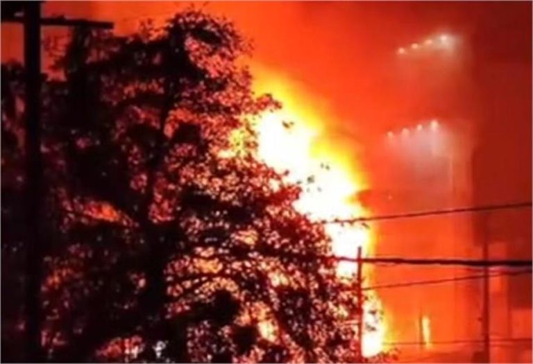 कटनी में ATM ब्लास्ट से होटल में लगी भीषण आग, 15 जनवरी को होना था उद्घाटन