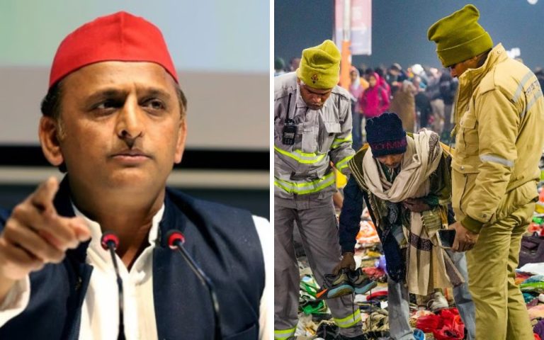 सरकार महाकुंभ में फंसे लोगों को भोजन, वस्त्र और दवा उपलब्ध कराए: अखिलेश यादव