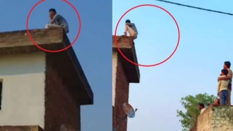 UP : ‘ओहो, तेरी पत्नी तो बहुत सुदंर है’, पड़ोसियों की बात सुन छत पर चढ़ गया युवक, देने लगा आत्महत्या की धमकी, बुलानी पड़ी पुलिस