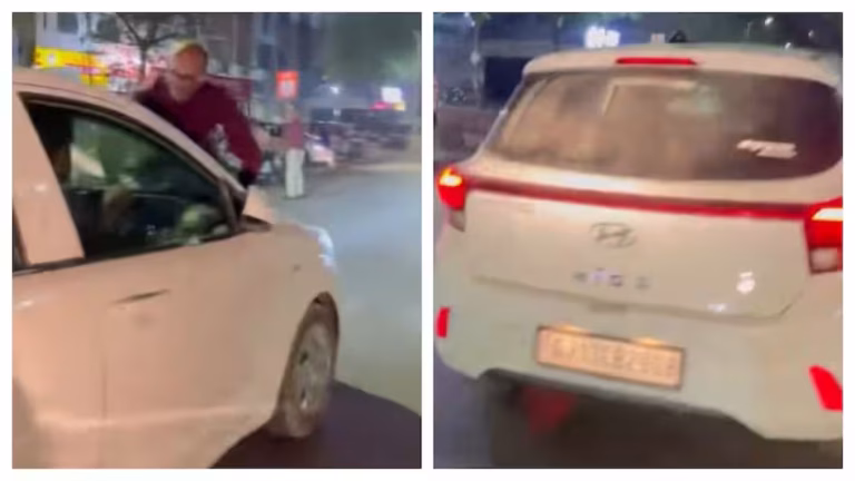 Ahmedabad news : ‘कार रोक दो, केस नहीं करूंगा’, बोनट पर लटके बुजुर्ग को लेकर 500 मीटर तक ड्राइवर ने दौड़ाई कार