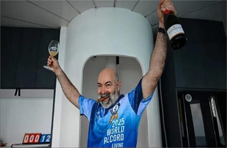 जर्मन के इंजीनियर ने पानी के अंदर बिताए 120 दिन, बनाया Guinness World Record