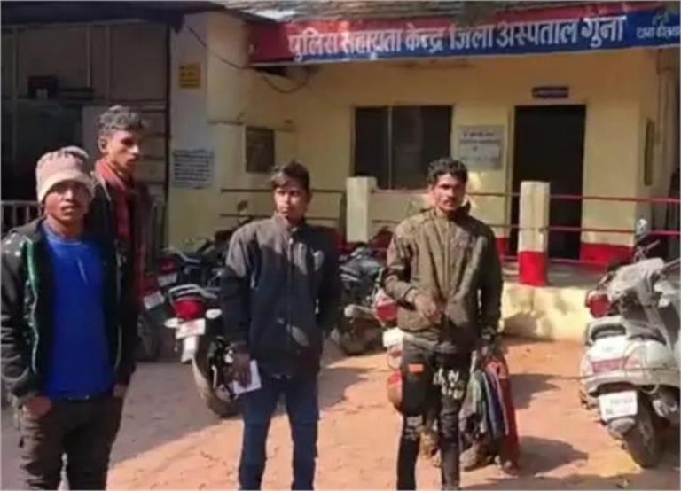 गुना में ट्रेन से कटकर युवक की हुई दर्दनाक मौत, 20 फीट तक बिखरे शव के टुकड़े