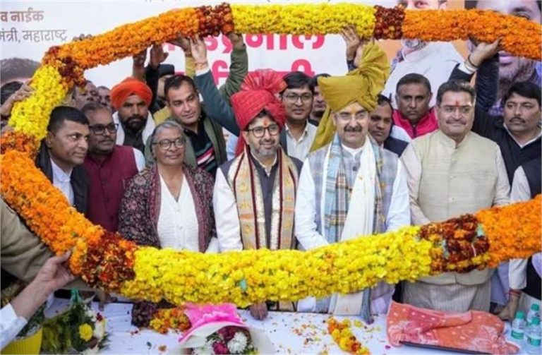 हरियाणा में विपक्ष पर जमकर बरसे महाराष्ट्र के मंत्री इंद्रनील नाइक, कही ये बात