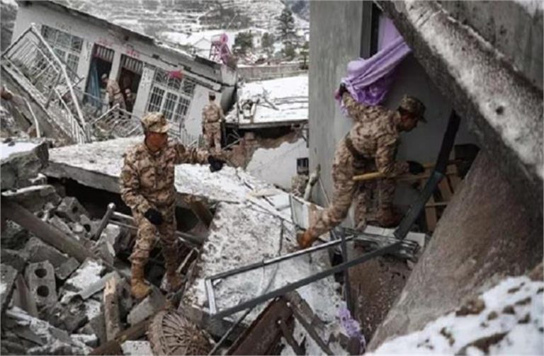 चीन में भूस्खलन के बाद 30 लोग लापता