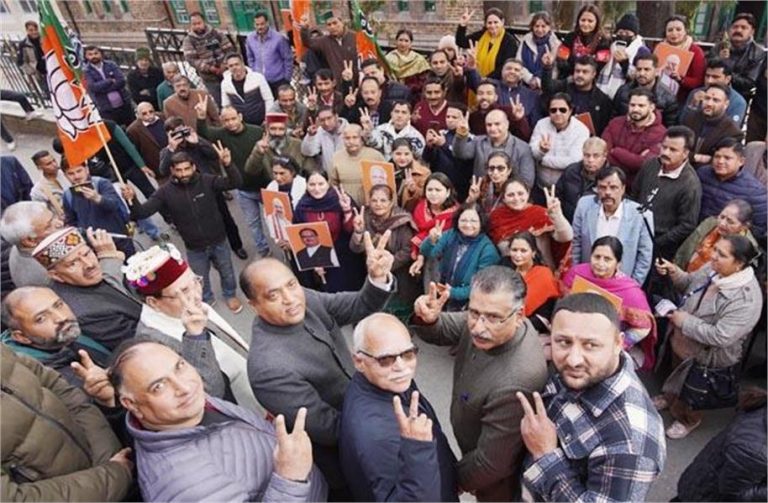 Shimla: हिमाचल में भी अपनी नाकामियों से होगा दिल्ली जैसा हाल : जयराम