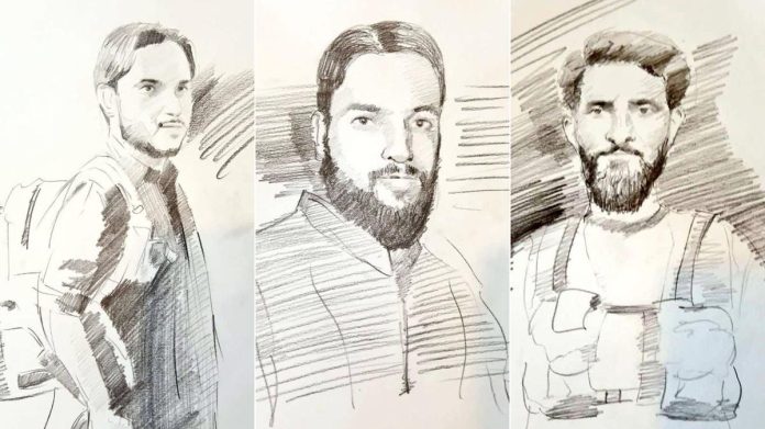 pahalgam attack trf sketches