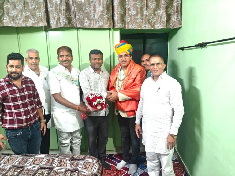 NATIONAL : सांसद उम्मेदाराम बेनीवाल का मदुरै प्रवासियों ने किया सम्मान