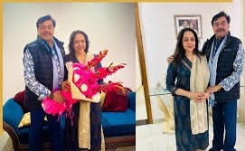 ENTERTAINMENT : दिल्ली में दिखी पुरानी दोस्ती की झलक, हेमा मालिनी से उनके नए घर में मिलने पहुंचे शत्रुघ्न सिन्हा, शेयर की तस्वीरें