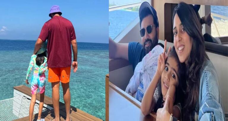 Sports : आईपीएल से पहले रोहित शर्मा का मालदीव वेकेशन, सोशल मीडिया पर वायरल हुई फोटो