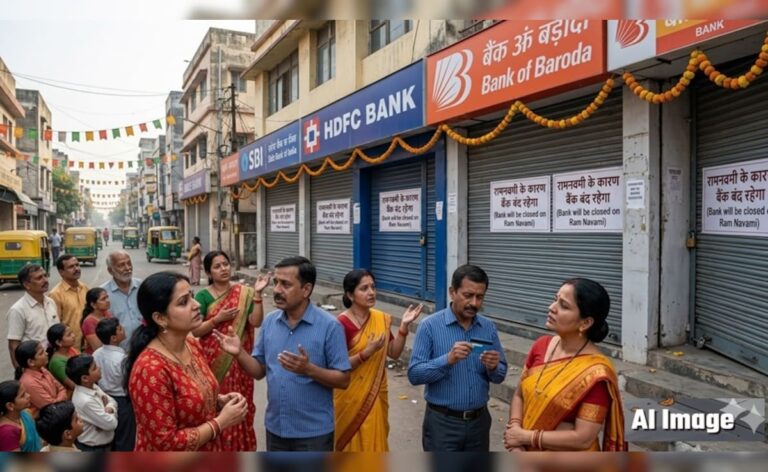 NATIONAL : रामनवमी पर बैंक जाने का है प्लान, पहले जान लीजिए आज आपके शहर का ब्रांच खुलेगा या नहीं