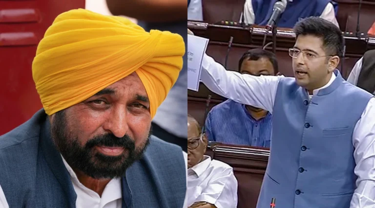 Panjab News : ‘राघव चड्ढा बीजेपी के साथ.’ राज्यसभा सांसद के मुद्दे पर बोले पंजाब के सीएम भगवंत मान