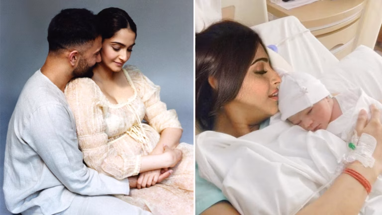Bollywood : दूसरी बार ‘मां’ बनीं सोनम कपूर ने अस्पताल से शेयर की पहली तस्वीरें, सिंपल लुक ने जीता दिल