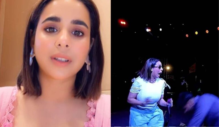 Bollywood : फैन की हरकत से सहमीं सुनंदा शर्मा, स्टेज पर मचा हड़कंप, अब दिखाई दरियादिली