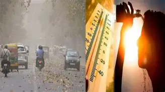 NATIONAL : राजस्थान में मौसम का दोहरा असर: 12 जिलों में आंधी-बारिश का अलर्ट, पश्चिमी इलाकों में गर्मी बरकरार