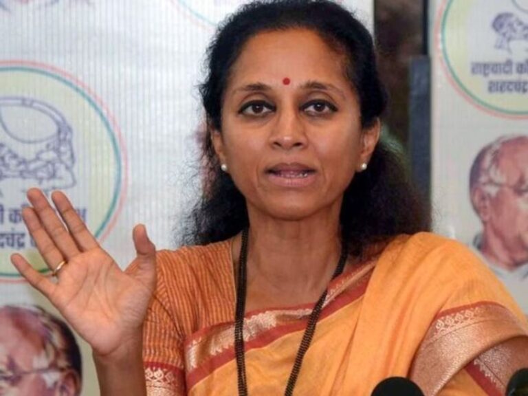 NATIONAL : अब कुछ भी सस्ता नहीं, जीडीपी 7.8 होने के दावों के बीच शरद पवार की बेटी सुप्रिया सुले ने मुंबई में दिखाया आईना