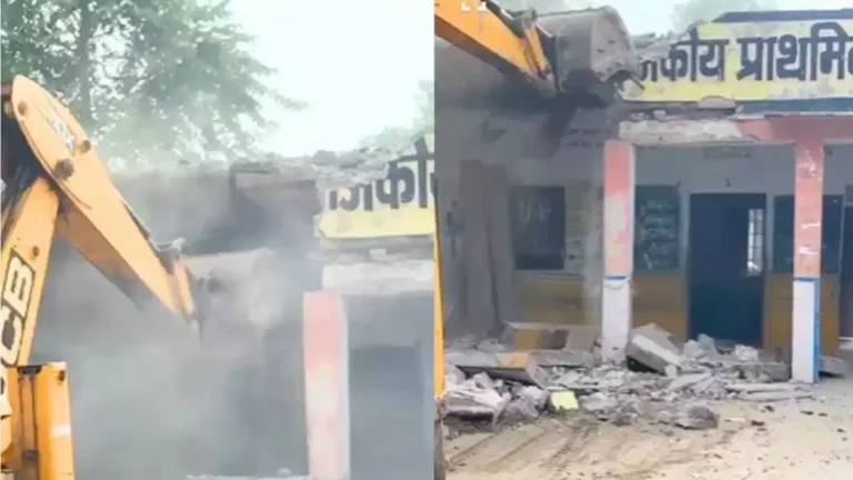 NATIONAL : जयपुर- CJP की मांग के बाद सरकारी-स्कूल पर चला बुलडोजर, 18 लाख से बनेगी नई बिल्डिंग